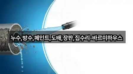 누수,방수,페인트,도배,장판,집수리-바르미하우스