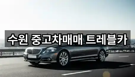수원 중고차매매 트레블카